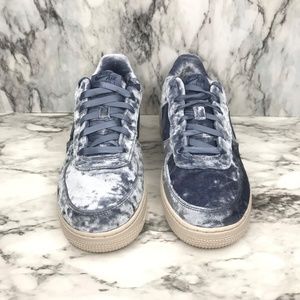 crushed velvet nike air force 1